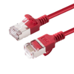 Microconnect V-FTP6A075R-SLIM networking cable Red 7.5 m Cat6a U/FTP (STP)