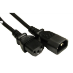Cables Direct RB-301 power cable Black 1.8 m C13 coupler C14 coupler