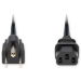 AddOn Networks ADD-N5152C13C14G6FBK Black 70.9" (1.8 m) NEMA 5-15P C13 coupler