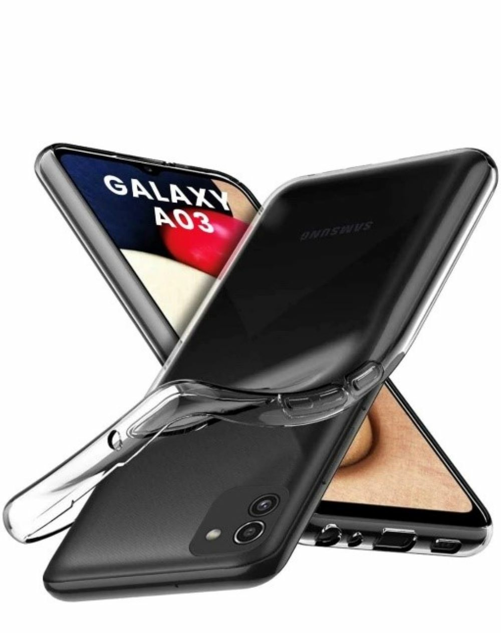 JLC Samsung A03 Clear Gel Case