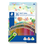 Staedtler Noris colour 187 Black, Blue, Bordeaux, Brown, Cyan, Green, Grey, Light Blue, Light Green, Light grey, Magenta, Mauve, Orange, Peach, Pink, Purple, Red, Sepia, Turquoise, Violet, White, Yellow 36 pc(s)