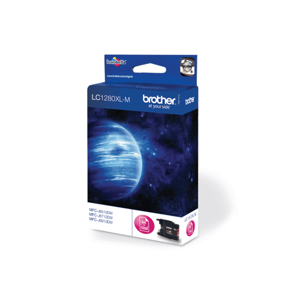 Brother LC1280XLM Inkjet Cartridge High Yield Magenta LC1280XLM