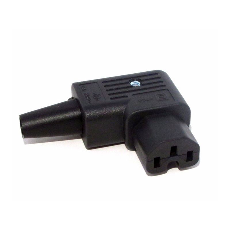 FDL C15 REWIREABLE RIGHT ANGLED HOT CONDITION IEC SOCKET