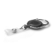 Digital ID Black Translucent Carabiner Card Reels with 19mm Recess and Reinforced Straps - Pack of 50
