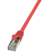 LogiLink 7.5m Cat.5e F/UTP RJ45 networking cable Red Cat5e F/UTP (FTP)