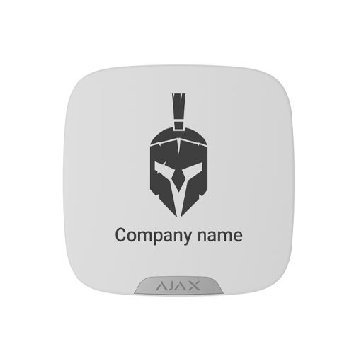 Brandplate for StreetSiren  DoubleDeck - White (10pcs),  ASP thumbnail