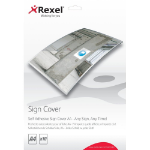 Rexel Self Adhesive Sign Covers A4 (10)