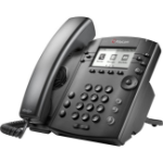 HP Poly VVX 301 6-line Desktop Phone with HD Voice. Compatible Partner platforms: 20. POE. Ships without power supply. - EOL