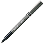 UNI-BALL UB155BK DELUXE LIQUID INK PEN ROLLERBALL MICRO FINE 0.5MM BLACK
