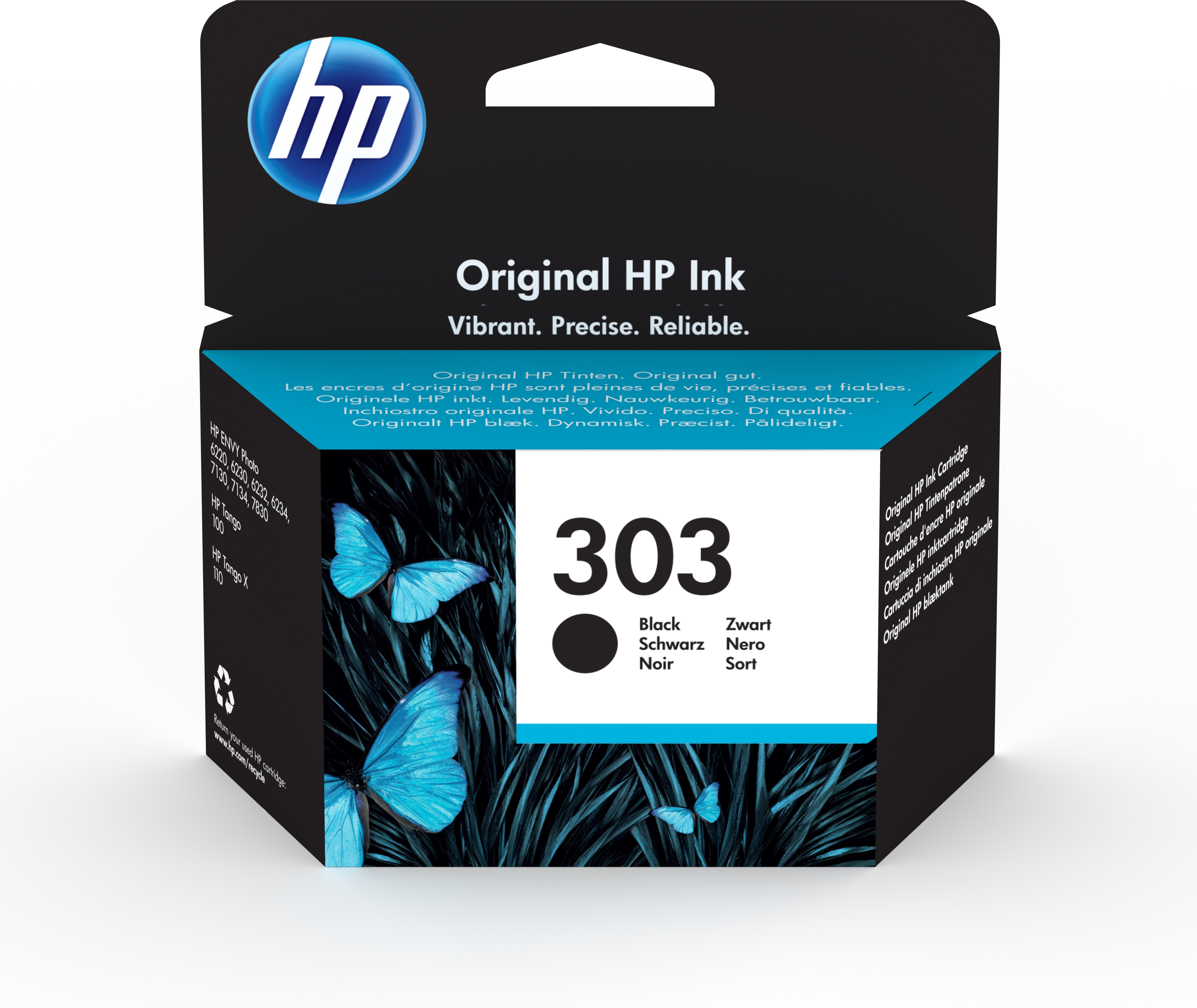 Image of HP T6N02AE/303 Printhead cartridge black, 200 pages 4ml for HP...