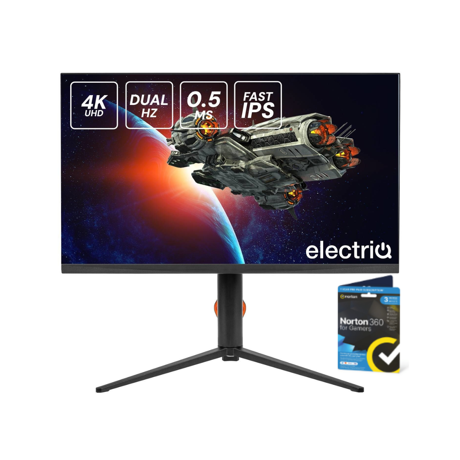 electriQ 27 UHD160FHD320I 27" IPS Dual Hz UHD 4K 160Hz Full HD 32