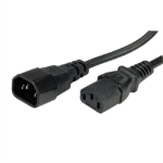 ROLINE GREEN 19.44.1012 power cable Black 3 m IEC C14 IEC C13