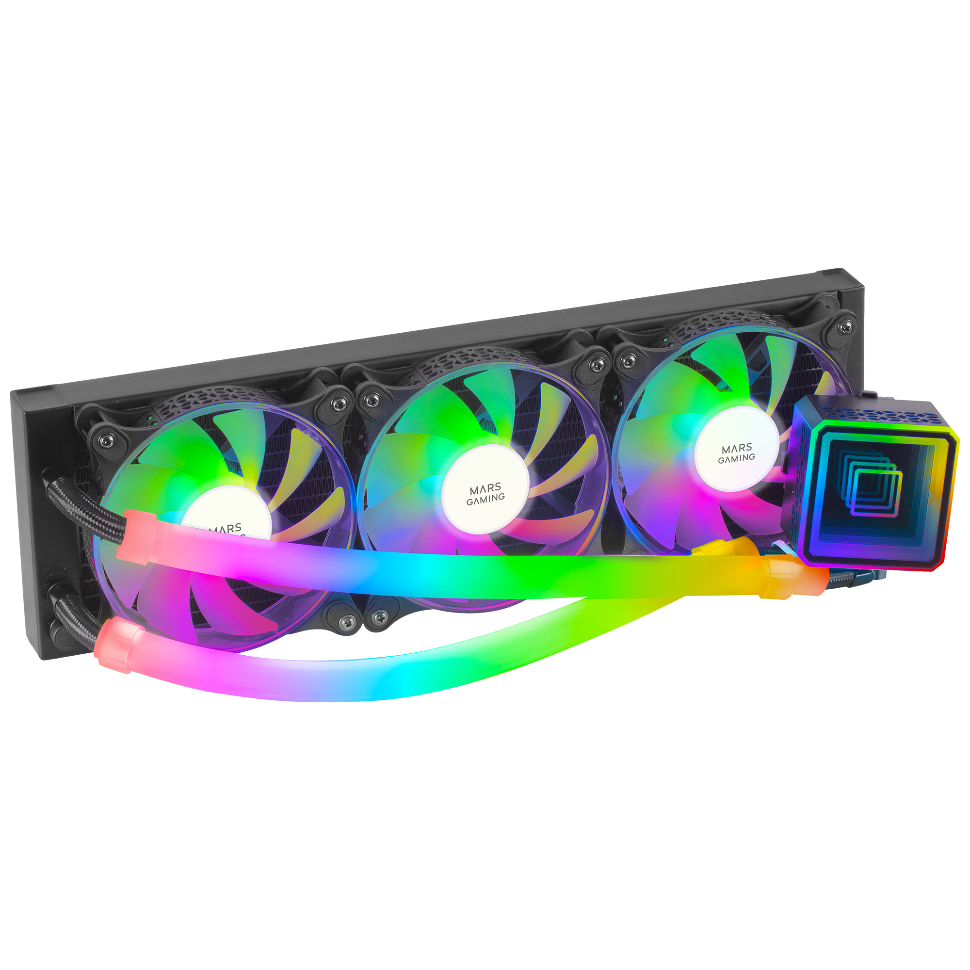 Mars Gaming ML-ULTRA360 Black Liquid CPU Cooling TDP 650W Infinity Mir