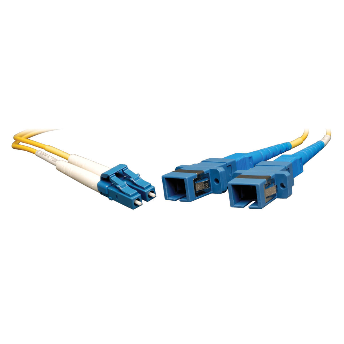 Image of Tripp Lite N458-001-9 Duplex Singlemode 9/125 Fiber Adapter (LC-SC...