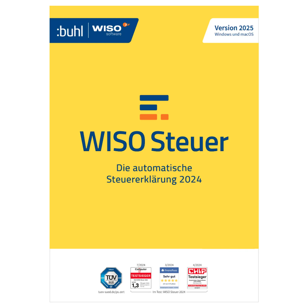 DL42960-25 Buhl Data Service WISO Steuer 2025 - Lizenz - Download - Finance/Tax - German