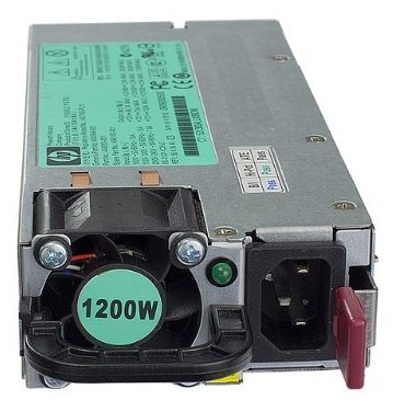 HPE 498152-001 power supply unit 1200 W Black. Silver
