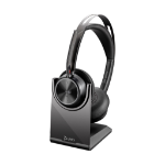 POLY Voyager Focus 2-M USB-C-C Headset USB-C/A Adapter Charging Stand
