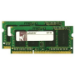 Kingston Technology ValueRAM 8GB DDR3 1333MHZ SODIMM módulo de memoria 2 x 4 GB
