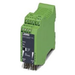 Perle PSI-MOS-RS485W2/FO 850 E network media converter 0.5 Mbit/s 850 nm Multi-mode Green, Black