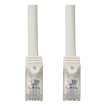 AddOn Networks 3ft White CAT 6 PVC Ethernet Cable Snagless Easy Boot RJ-45 M/M