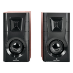 Perfect Choice PC-112686 altavoz Negro, Madera Alámbrico 10 W