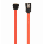 Gembird CC-SATAM-DATA90-0.1M SATA-kabel 0,1 m Rood