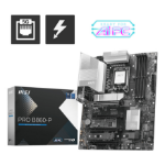 MSI PRO B860-P motherboard Intel B860 LGA 1851 (Socket V1) ATX