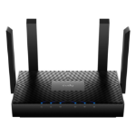 Cudy WR3000 wireless router Gigabit Ethernet Dual-band (2.4 GHz / 5 GHz) Black
