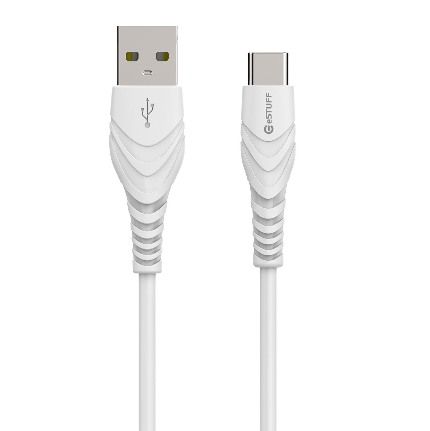 eSTUFF ES605105 USB cable 1 m USB 2.0 USB C USB A White