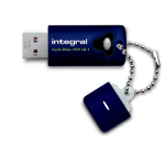 Integral 4GB Crypto Dual FIPS 140-2 Encrypted USB 3.0 USB flash drive USB Type-A 3.2 Gen 1 (3.1 Gen 1) Blue