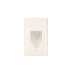 Monoprice 3997 wall plate/switch cover White