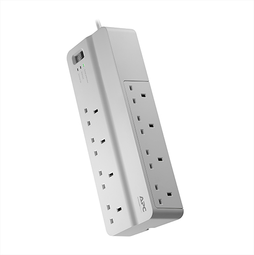 Image of APC SurgeArrest White 8 AC outlet(s) 230 V 2 m