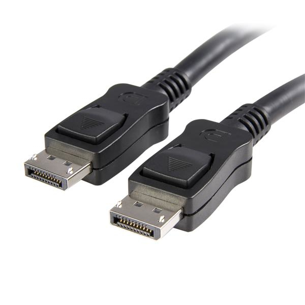 StarTech.com Cable de 2m DisplayPort 1.2 - Cable DisplayPort 4K x 2K Ultra HD Certificado por VESA - Cable DP a DP para Monitor - con Conectores DP con Pestillo