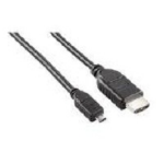 4XEM HDMI - Micro HDMI M/M, 6ft HDMI cable 72" (1.83 m) HDMI Type A (Standard) HDMI Type D (Micro) Black