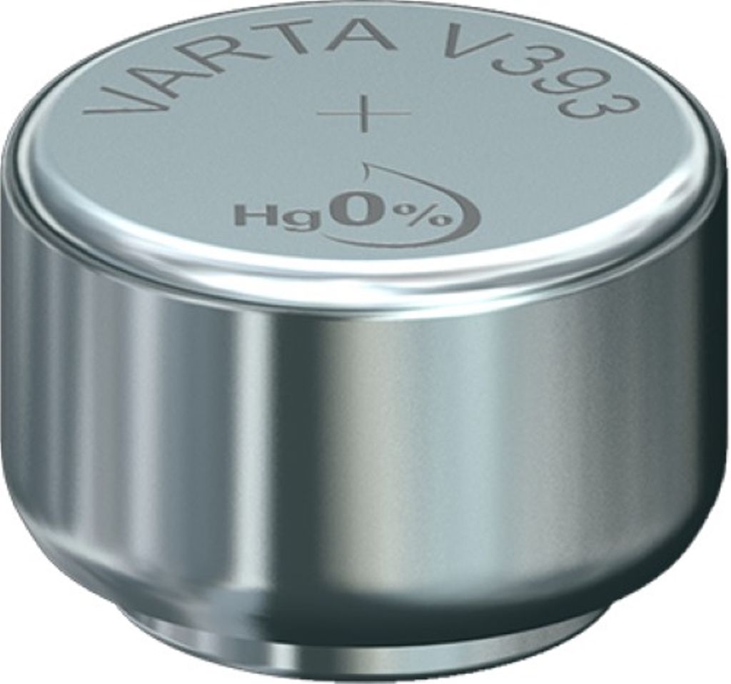 EU Product - Silver Coin button cell battery V393 / SR48 thumbnail