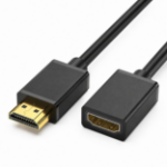 JLC HD07 0.5m HDMI Male-to-Female Extension Cable – Black