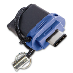 Verbatim Dual - USB 3.0 Drive 64 GB - USB-C / USB-A - Blue