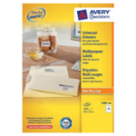 Avery 3484-200 self-adhesive label White 3200 pc(s)