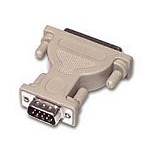 C2G DB9/DB25 Adapter Grey