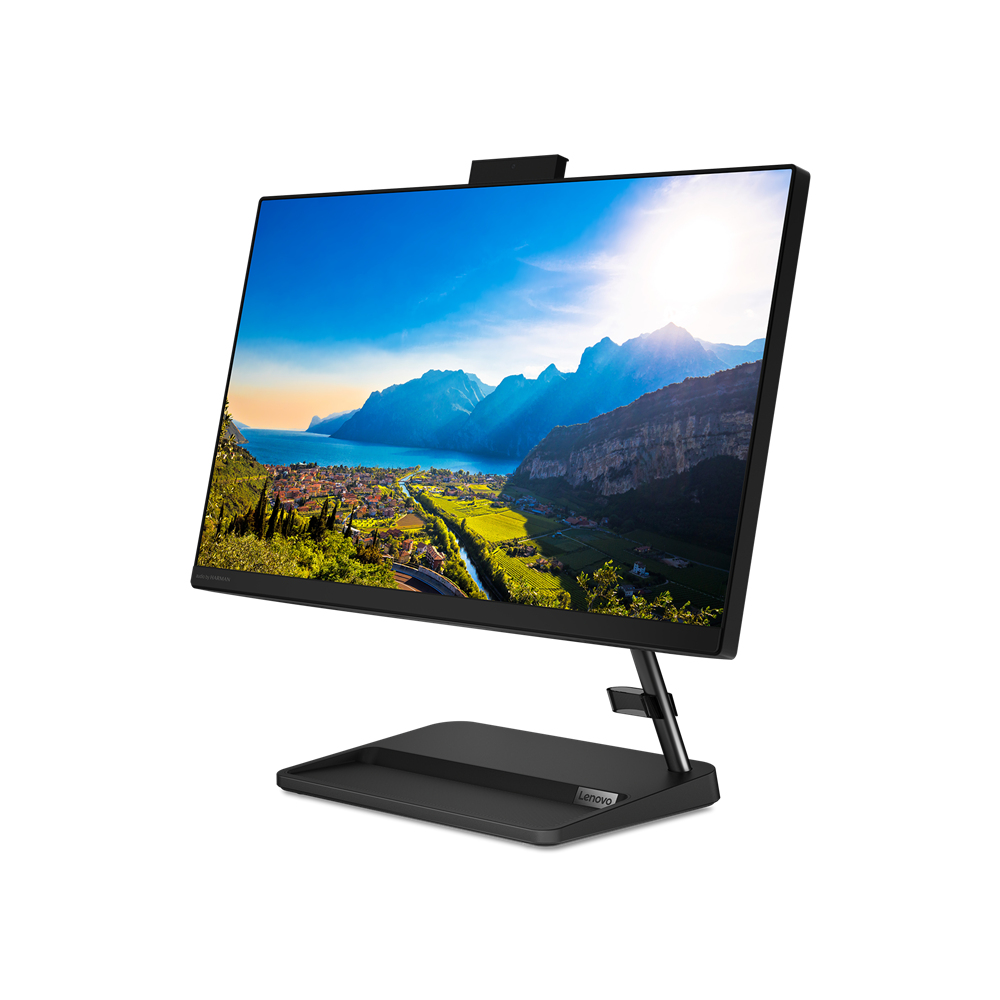 Lenovo IdeaCentre 3 Intel® Pentium® Gold 7505 54.6 cm (21.5") 1920 x 1080 pixels All-in-One PC 8 GB DDR4-SDRAM 256 GB SSD Windows 11 Home Wi-Fi 5 (802.11ac) Black