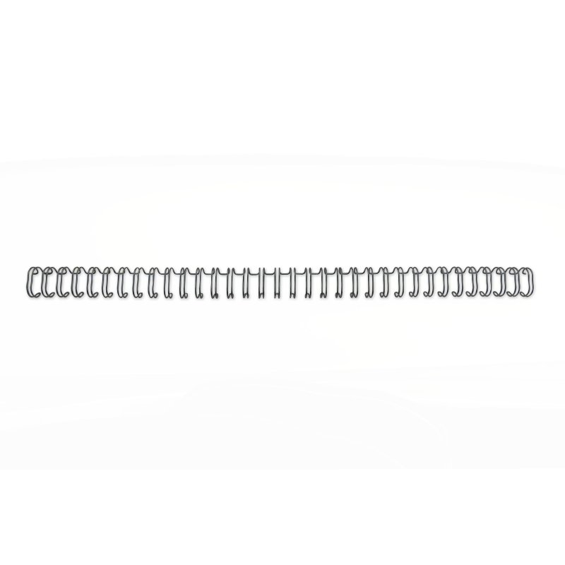 Image of GBC WireBind Binding Wires 3:1 No9 14mm A4 Black (100)