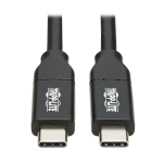 Tripp Lite U040-C3M-C-5A USB cable 118.1" (3 m) USB 2.0 USB C Black