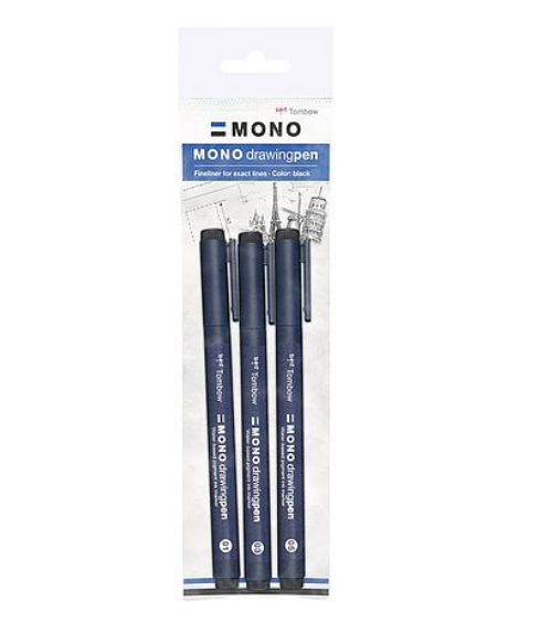 Tombow WS-EFL-3P rollerball pen Stick pen