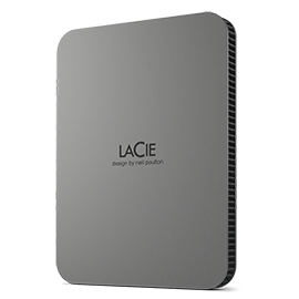 Image of LaCie Mobile Drive Secure external hard drive 4 TB Grey