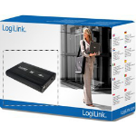 LogiLink UA0082 storage drive enclosure 3.5" Black