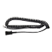 V7 BL-02+P telephone cable 2 m Black