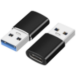 JLC P40 USB 3.2 Gen 2 (Male) To Type C (Female) Adapter - Black
