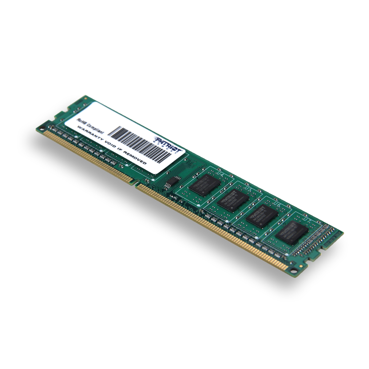 Patriot Memory 4GB PC3-10600 RAM-minnen 1 x 4 GB DDR3 1333 MHz