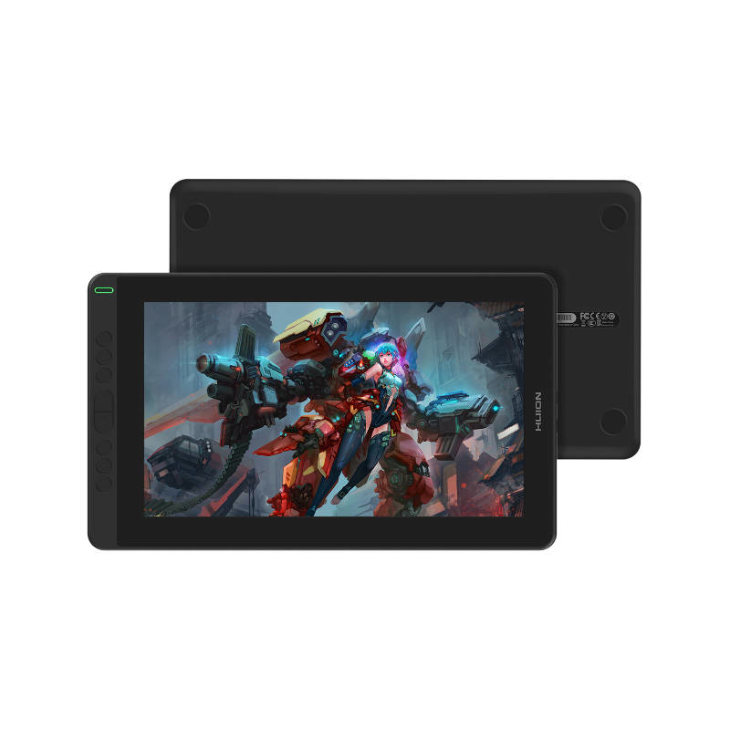Image of HUION Kamvas 13 graphic tablet Black 5080 lpi 293.76 x 165.24 mm USB