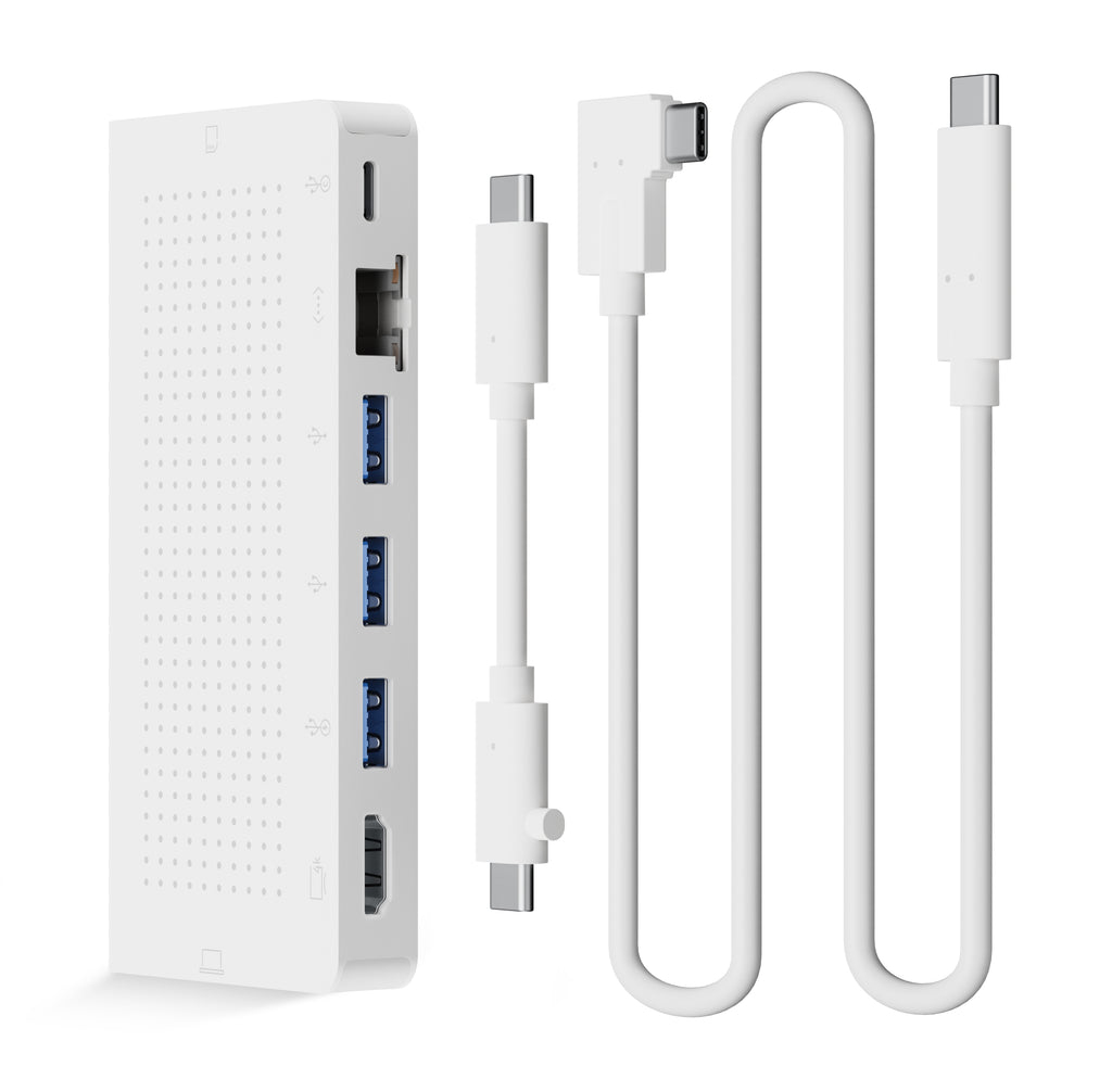 Image of TwelveSouth StayGo Wired USB 3.2 Gen 1 (3.1 Gen 1) Type-C White